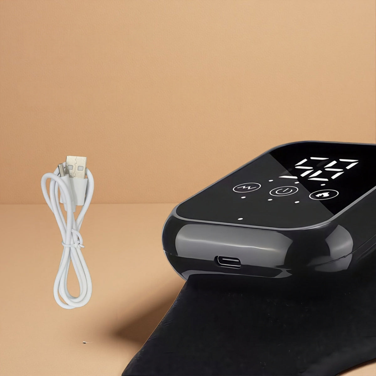 USB-C charging port and cable