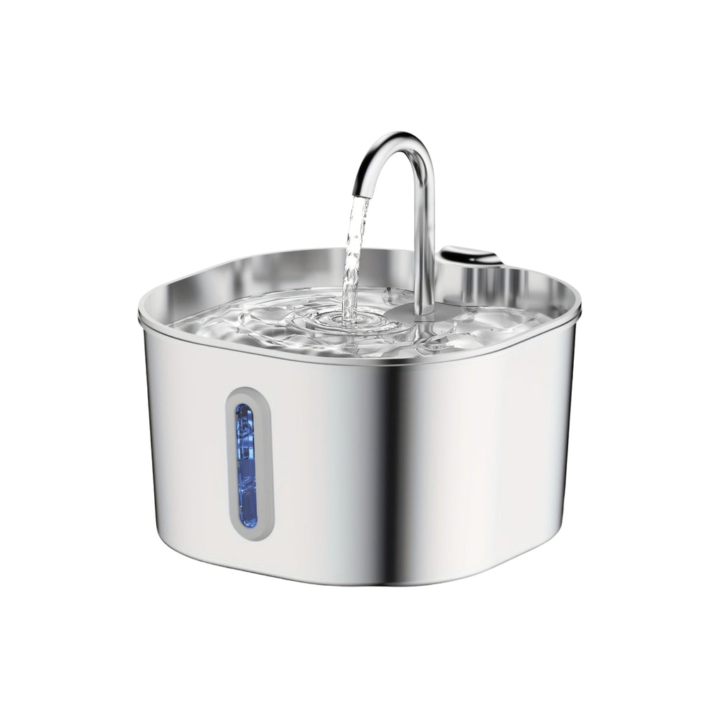 Stainless steel pet water fountain 2.2L