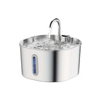 Stainless steel pet water fountain 2.2L
