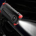 Jump starter LED light at night