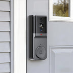 Video doorbell mounted by front door