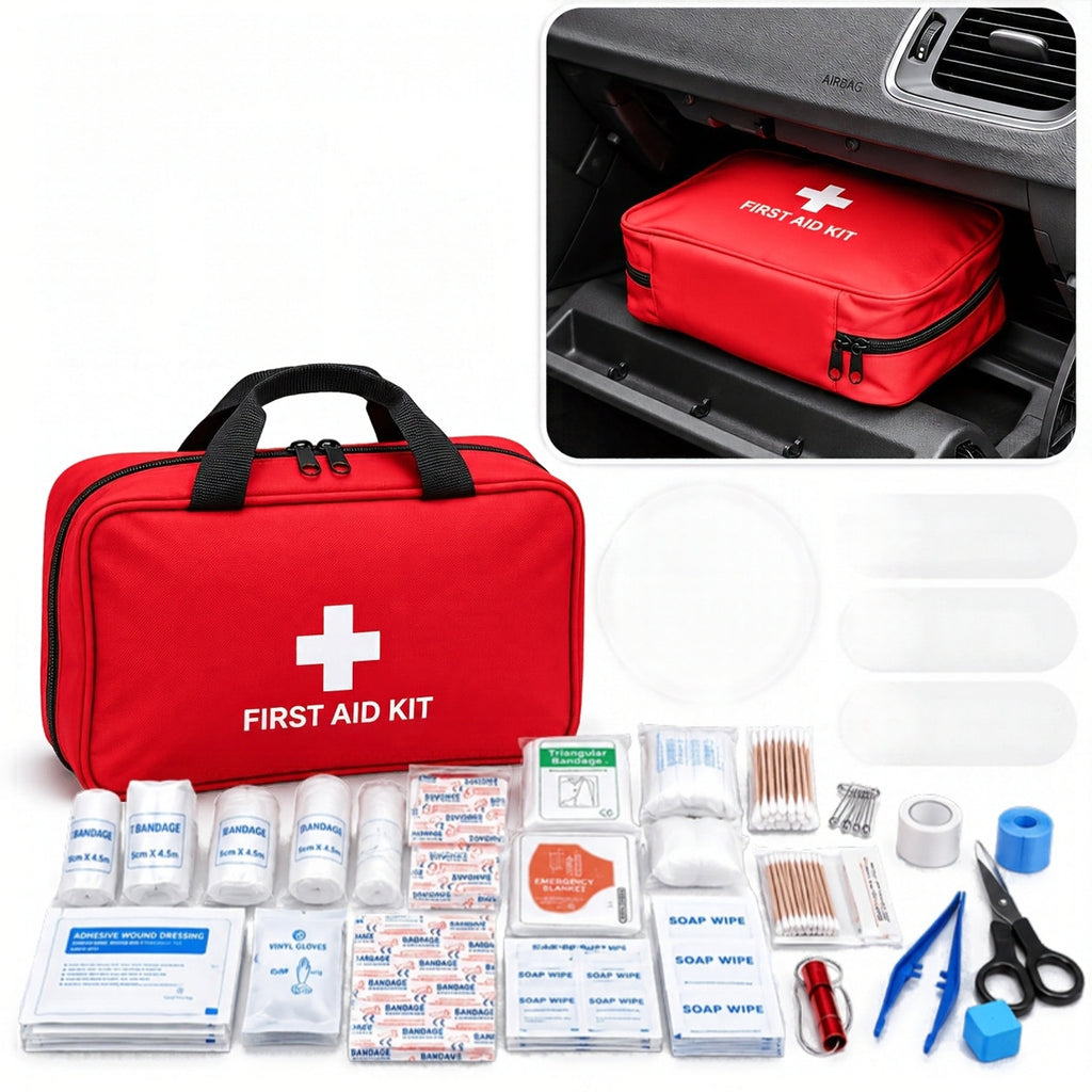 First aid kit contents
