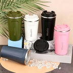 Insulated coffee travel mug colours