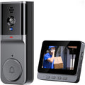 Wireless video doorbell with indoor monitor