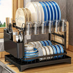 2-tier dish rack in the kitchen