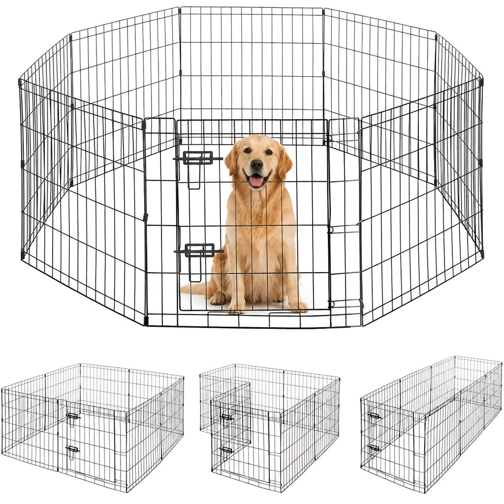8-panel dog playpen