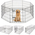 8-panel dog playpen